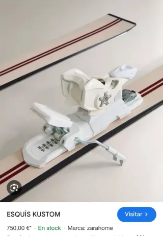 Esquís Kustom ZARA HOME