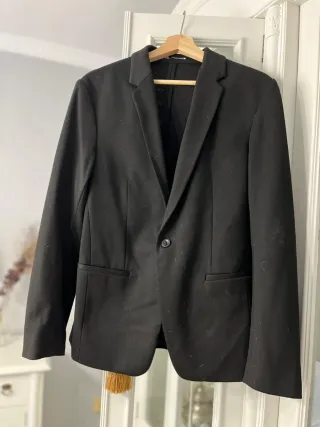 Americana de hombre tela