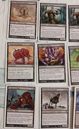 Carte Magic Salvat-Hachette mazzo ratto + elfo