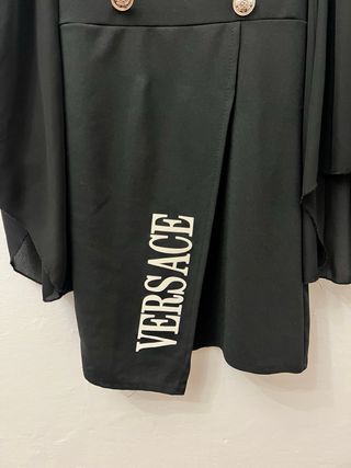 Abito Versace Nero Made in Italy