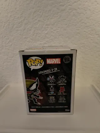 Caja VACIA Funko Pop Venomized X-23 #514
