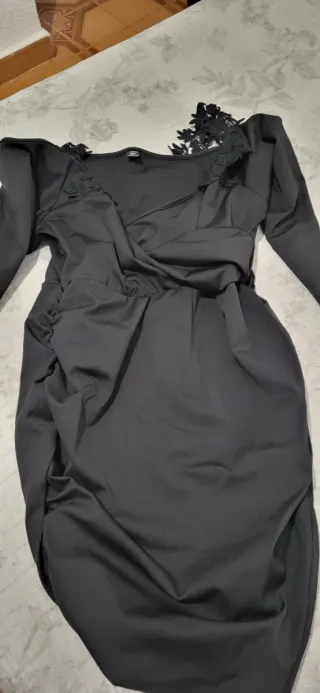 Vestido Negro Shein Talla XL