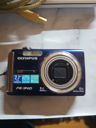 Cámara Olympus FE-340 Azul PARA REPARAR