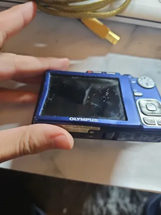 Cámara Olympus FE-340 Azul PARA REPARAR