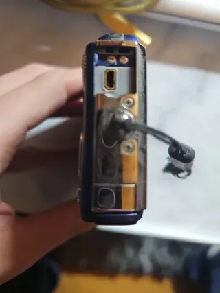 Cámara Olympus FE-340 Azul PARA REPARAR