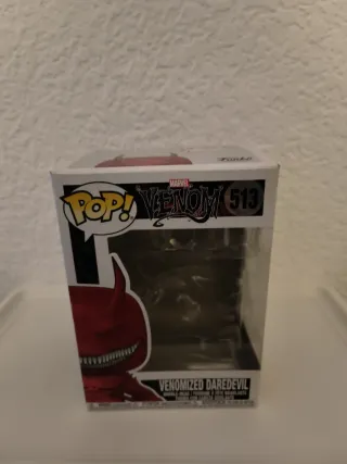 Caja VACIA Funko Pop Venomized Daredevil #513