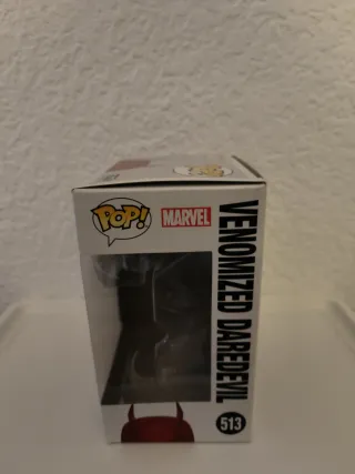 Caja VACIA Funko Pop Venomized Daredevil #513