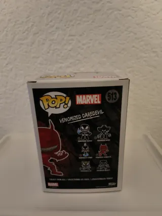 Caja VACIA Funko Pop Venomized Daredevil #513