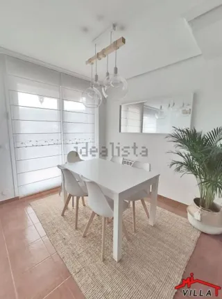 Mesa extensible blanca