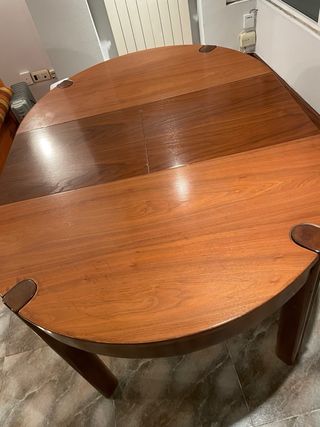 Mesa extensible comedor madera