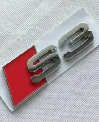 Audi S3 Logo Emblema Pegatina Accesorio Maletero
