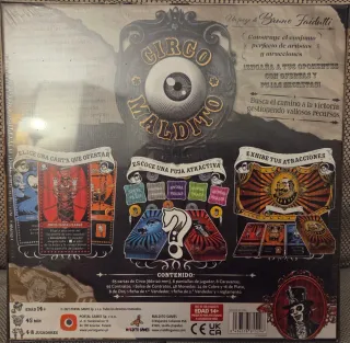 Juego de Mesa Circo Maldito