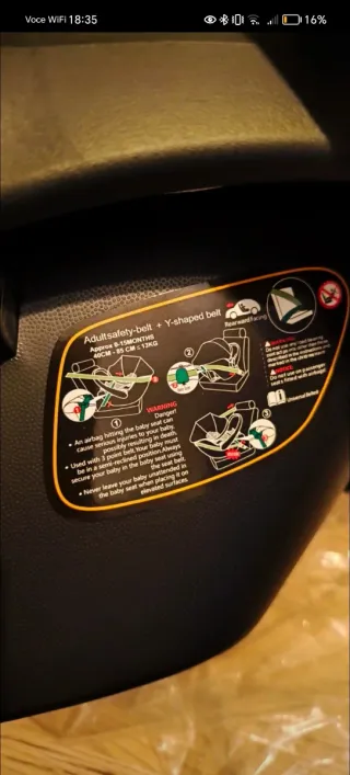 Seggiolino auto i-Size Miller Belle