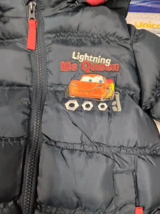 Giubbotto invernale neonata Disney Cars