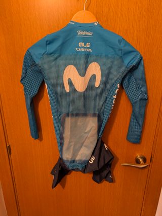 NUEVO Mono ciclismo mujer ALE MOVISTAR CRONO TS