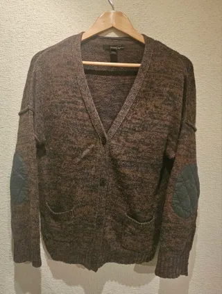 Chaqueta de lana MANGO Marrón Talla M