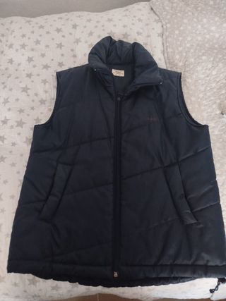 Chaleco unisex negro talla única