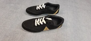 Le Coq Sportif Zapatillas Negras y Doradas