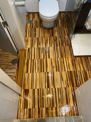 Instalación de tarima y acuchillado de parquet