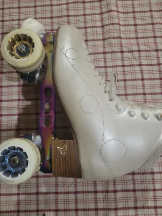 Pattini da danza Risport Turchese 270