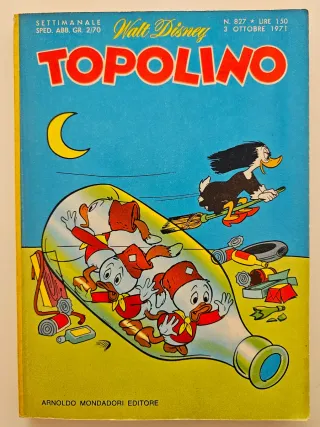 Collezione fumetti di Topolino con 535 numeri