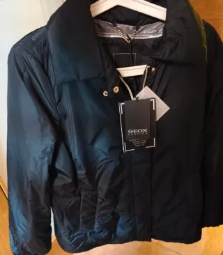 Chaqueta Geox Mujer Negra