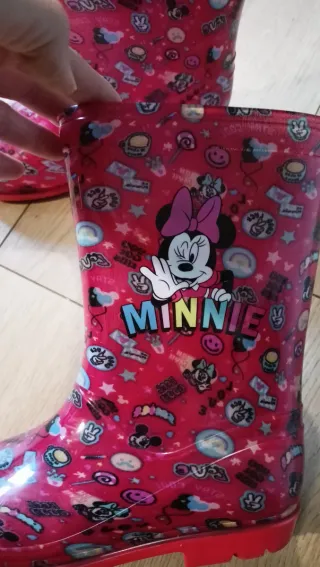 Botas de agua niña Minnie Mouse