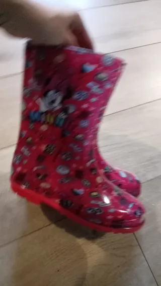 Botas de agua niña Minnie Mouse