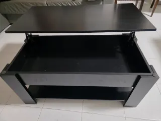 Mesa de centro elevable