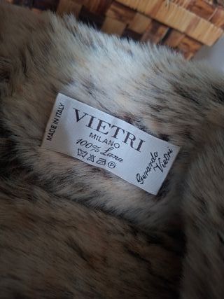 Stola Vietri Milano pelo sintetico e lana