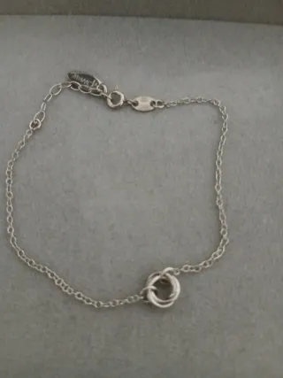 Pulsera Pandora Nudo Amor Plata