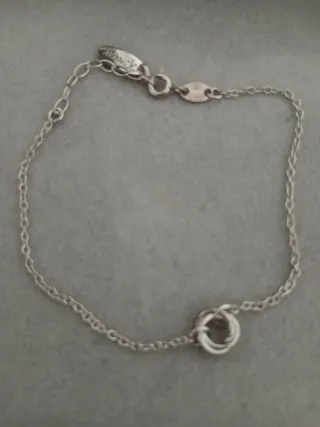 Pulsera Pandora Nudo Amor Plata