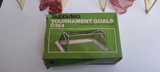 Subbuteo Set di porte anni 80 in box da collezione