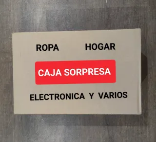 Caja Sorpresa: Ropa, Hogar, Electrónica