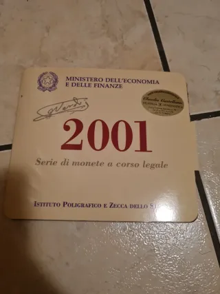 Serie Monete 2001 - Italia