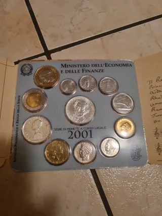 Serie Monete 2001 - Italia