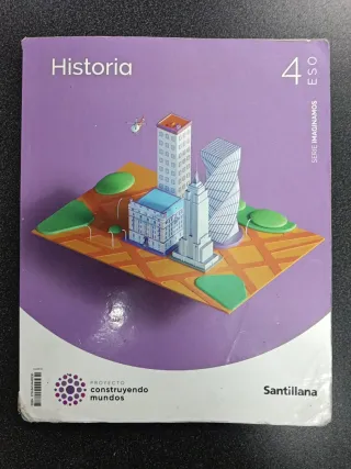 4ESO HISTORIA IMAGINAMOS Santillana