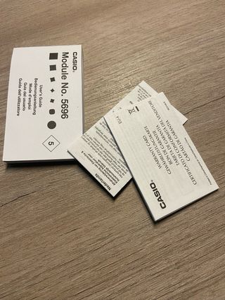 Casio AQ-800 ECGG-3A Reloj Analógico-Digital