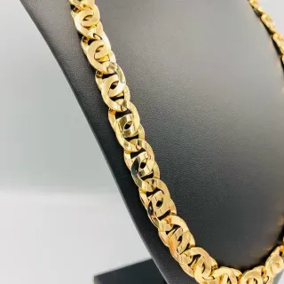 Cadena Tipo Cartier 18K 12mm