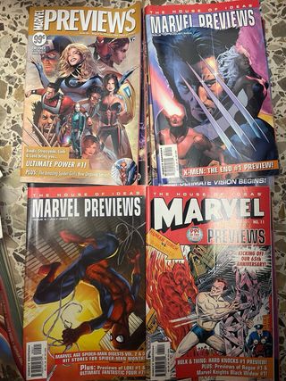 Colección Marvel previews