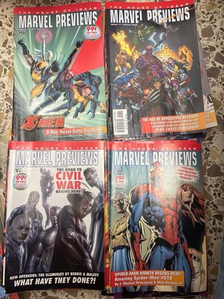 Colección Marvel previews