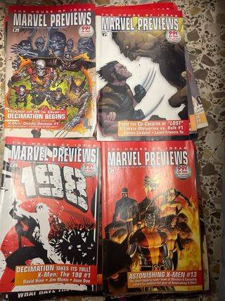 Colección Marvel previews