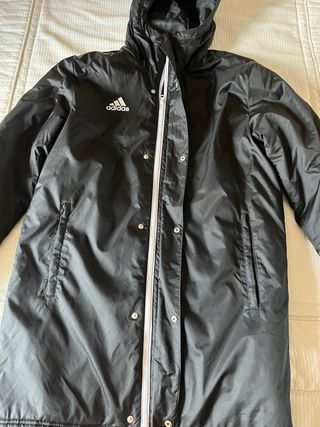 Abrigo Parka Adidas Negro