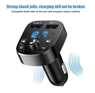 Cargador reproductor con bluetooth para coche