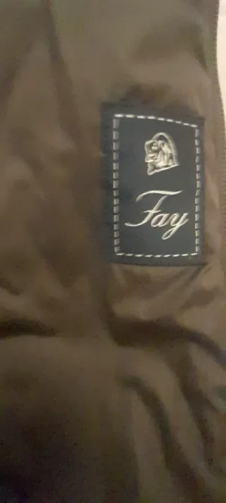 Cappotto Fay Uomo Marrone