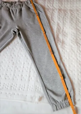 Pantaloni tuta grigi taglia M invernali