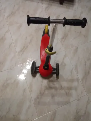 Patinete 3 ruedas Oxelo Rojo