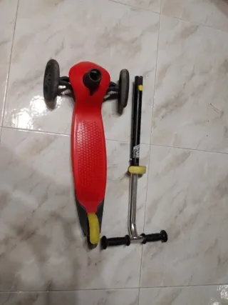 Patinete 3 ruedas Oxelo Rojo