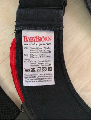 Mochila Porta Bebé BabyBjörn Ergonómica