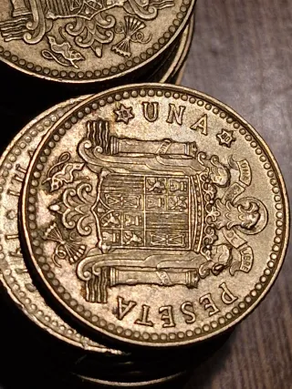 Lote 218 Monedas 1 Peseta